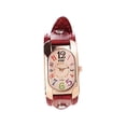 thumbnail image 1 of HBFAGFB Women's Watch Quartz Leather Strap Rectangular Colored Digital Watch Cute Dress D, 1 of 4