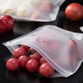 thumbnail image 5 of SLYNSHome Reusable Food Storage Bags Clear Plastic Sealed Bags for Fruits Vegetables Freshness Preservation - 7.8x11 inch, 5 of 8