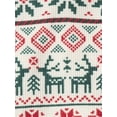 thumbnail image 3 of The Children's Place Baby And Toddler Long Sleeve Fairisle Thermal Henley PJs, Sizes 0-3M-5T, 3 of 4
