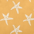 thumbnail image 2 of 18" x 18" Simply Daisy Starfish Indoor/Outdoor Pillow, Egg Yolk Yellow Qty 1, 2 of 6
