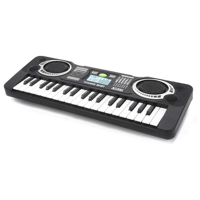 Teclado de piano musical - Teclado de piano electrónico portátil de 37 teclas para niños