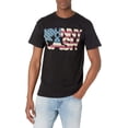 thumbnail image 1 of Johnny Cash - Flag Mens T Shirt, 1 of 1