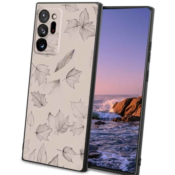 Compatible with Samsung Galaxy Note 20 Ultra 5G Phone Case, Leaves-2 Case Men Women, Flexible Silicone Shockproof Case for Samsung Galaxy Note 20 Ultra 5G
