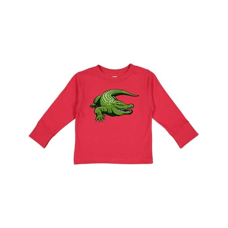 

Inktastic Green Gator Gift Toddler Boy or Toddler Girl Long Sleeve T-Shirt