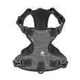 thumbnail image 4 of Picia Airplane Routes Around The World No-Pull Dog Harness Reflective Front Clip Vest with Handle,Step-in Air Dog Harness,Adjustable 2 Metal Rings 4 Buckles,Easy to Put on & Take Off Large, 4 of 9