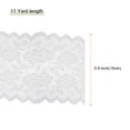 thumbnail image 2 of Uxcell Lace Ribbon Floral Pattern Embroidered Lace Ribbon for Sewing Making, and DIY Crafts, Gift Wrapping Wedding Decor White, 2 of 7