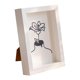 thumbnail image 3 of Marco de Fotos para Colgar en La Mesa Y en La Pared, Marcos Cuadrados, Soporte para Fotos, Marco de Fotos de Madera Decorativo Nórdico para Decoración Blanco mayimx Marco, 3 of 9