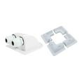 thumbnail image 2 of DOLITY Solar Panel Mounting Brackets Kit Corner Bracket Kit for Caravan Roofs White, 2 of 9