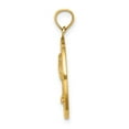 thumbnail image 4 of Auriga Fine Jewelry 14K Yellow Gold SIESTA KEY FLORIDA w/Palm Tree Circle Charm (L - 24.05 mm, W - 18.75 mm), 4 of 6