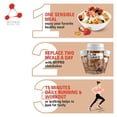 thumbnail image 3 of MYRO  Sport Nutrition Slim Shake Protein Powder-Meal Replacement Shake For Weight Control & Management-Sugar Free,(11 g Protien 113.60 kcal calories) (Chocolate, 500 g (Pack of 1)), 3 of 5