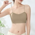 thumbnail image 2 of Timegard Bras for Women No Underwire Spaghetti Strap Back Smoothing Comfort Everyday Bras Crop Camis, 2 of 6