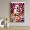 thumbnail image 4 of Póster de perro nadando, cocker spaniel, beagle, bernés, montaña, dóberman, impresión de arte de pared, imágenes, pintura en lienzo, decoración del hogar, 4 of 5
