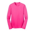 thumbnail image 5 of Sport-Tek Youth Long Sleeve PosiCharge Competitor Tee-S (Neon Pink), 5 of 5