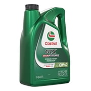 (3 pack) Castrol GTX High Mileage 10W-40 Synthetic Blend Motor Oil, 5 Quarts