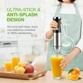 Hand Blender, 3in1 Immersion Hand Blender,9 Speed Turbo Mode Stick