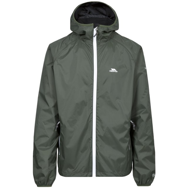 Trespass - Chaqueta impermeable Rocco II para hombre (Tomillo)