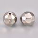 thumbnail image 2 of CCB Plastic Beads Round Faceted Platinum 15.8x16mm Hole: 2.4mm, 2 of 2