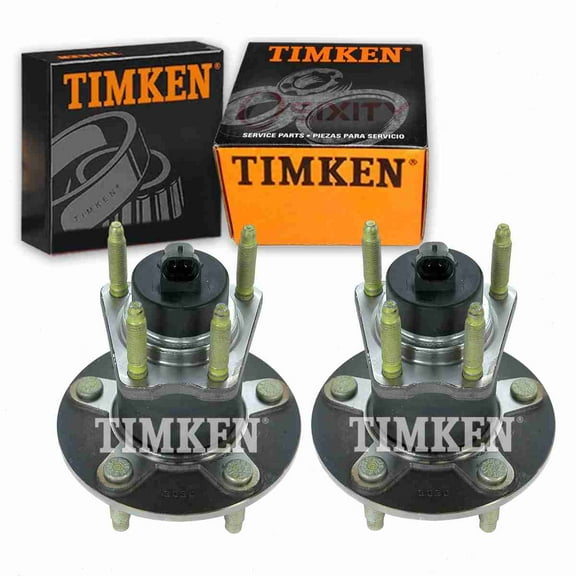 2 pc Timken HA590088 Wheel Bearing Hub Assembly for 15889806 22715555 407.6202 512250 712250 BR930488 Driveline Axle Axles Hubs