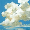 thumbnail image 2 of Caroline, Emma 15x15 Gold Ornate Wood Framed with Double Matting Museum Art Print Titled - Cumulus Drift I, 2 of 4