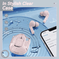 thumbnail image 3 of Audífonos Inalámbricos Bluetooth 5.3 Tws Hifi Hd Auriculares Xtellar rosa, 3 of 3