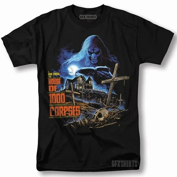 ZENUA House Of 1000 Corpses Shirt Horror Movie Classic Vintage Graphic Design T-Shirt Hot Trending Shirt/Sweatshirt/Hoodie