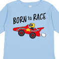 thumbnail image 4 of Inktastic Born to Race Red Race Car Boys or Girls Long Sleeve Toddler T-Shirt, 4 of 5
