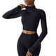 thumbnail image 1 of Chaqueta de Yoga for mujer, chaqueta de Yoga deportiva for correr al aire libre con cremallera, chaqueta de manga larga, ropa de Yoga de secado rápido for niñas, 1 of 7