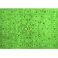 thumbnail image 1 of Ahgly Company Indoor Rectangle Abstract Green Contemporary Area Rugs, 6' x 9', 1 of 1