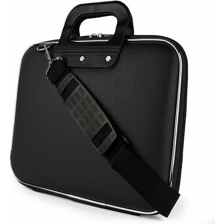 Cady Universal Tablet, eReader, Netbook, Laptop Hard Faux Leather Carrying / Shoulder Suit Case fits 11, 11.6, 12, 12.2