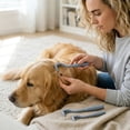 thumbnail image 4 of 3 Pack Pet Tick Remover Tools - Stainless Steel Tick Hooks for Dogs Cats, Safe Flea Tick Removal Tweezers for Home Outdoor Use - for Small Medium Large Pets, 4 of 6