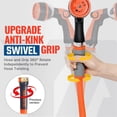 thumbnail image 4 of Garden Hose 5/8 in x 30 ft, Heavy Duty Garden Water Hose, Burst 600 PSI, Lightweight, Super Flexible Water Hose, 4 of 8
