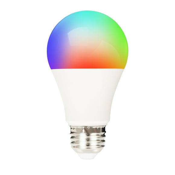 Zootealy WiFi Smart Light Bulbs Indoor 9W LED Light Bulb 2700K-6500K Cold & Warm Lights RGB Lighting Effects E26 120V APP Remote Control Voice Control Compatible with Google Assistant/ Alexa