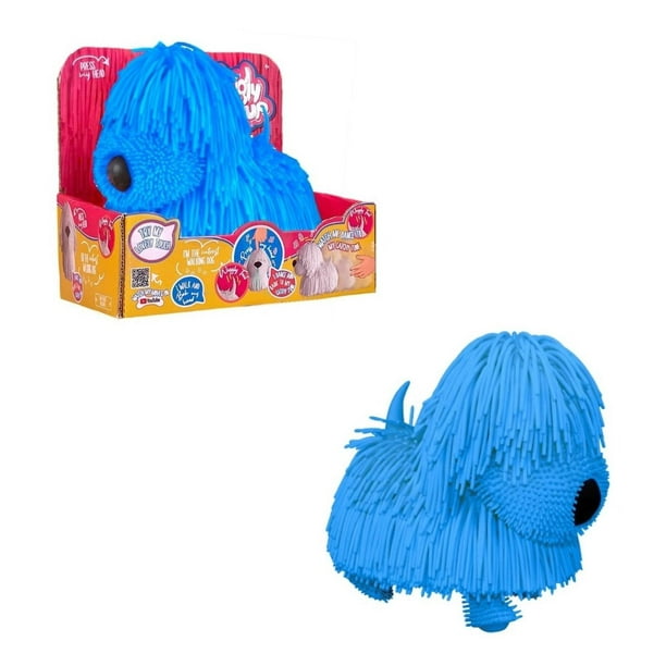 Jiggly Pup Perrito Azul Famosa Baila Ladra Y Camina Bodega