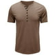 Waiimak Chemises de Taille Plus pour Hommes T-Shirts à Manches Courtes de Couleur Unie – image 2 sur 6