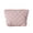 Pink, variant on JVBTVB Quilted Cosmetic Bag Handbag with Intricate Patterns Portable Travel Makeup Pouch Ins Style Pencil Case Zipper Closure Polyester 10.63 Inch