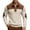 A-Khaki967, variant on Mens Polo Shirts Elbow Patch Contrast Panel Quarter Zip Long Sleeve Shirts Classic Fit Work Wear Office Tops