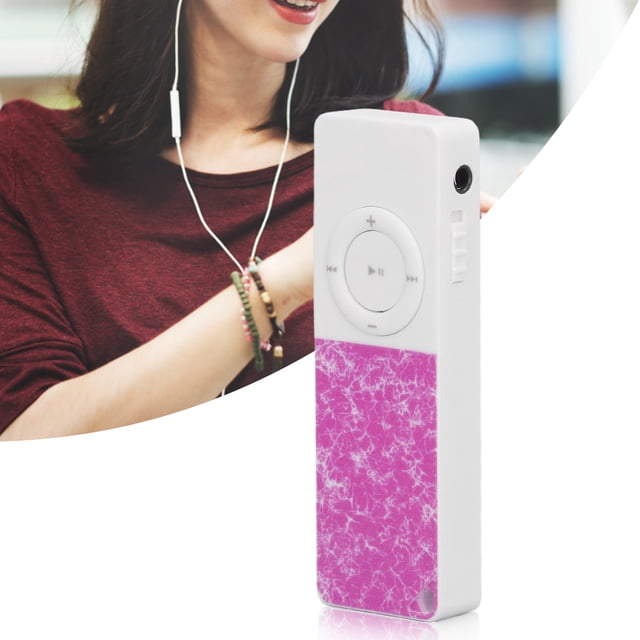 Reproductor MP3 Slim, Hifi Lossless Sound Music Classic Multifunción Soporta Hasta 64GB Azul