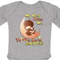 thumbnail image 4 of Inktastic My Nana Loves Me to the Moon and Back Boys or Girls Long Sleeve Baby Bodysuit, 4 of 5