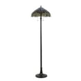 thumbnail image 2 of RADIANCE Goods Tiffany-Style 3 Light Dragonfly Floor Lamp 18" Shade, 2 of 4