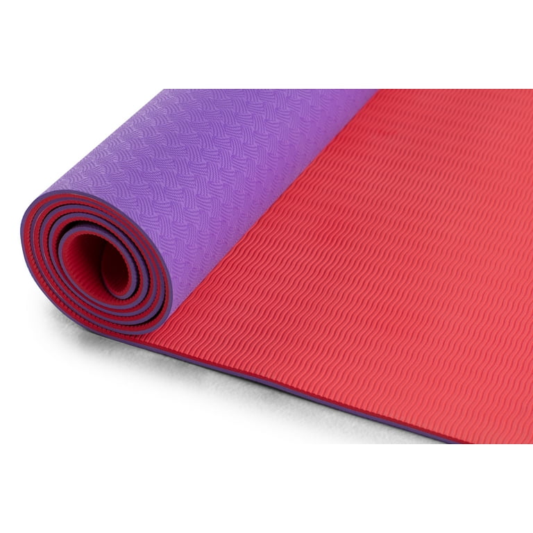 iFit 6mm Dual sided Mat for Yoga Pilates and Floor Exercise
