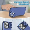 thumbnail image 4 of for iPhone 14 Pro Max Case with Camera Cover [12FT Military Grade Shockproof] [Anti-Scratch& Anti-Fingerprint] iPhone Case for iPhone 14 Pro Max Case 6.7 Inch Blue, 4 of 12