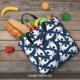 thumbnail image 5 of Easygdp Shark Bolsa Tote para Mujer, Bolso de Hombro para Trabajo, Playa, Viajes, Compras y Supermercado, 5 of 7