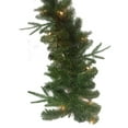 thumbnail image 3 of Kurt Adler 9-Foot Sierra Green Garland With 50 Warm White LED Lights, 3 of 3