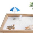thumbnail image 4 of Decoración de mesa de arena de playa HUOGUO Ocean con figuras y arena, 4 of 5
