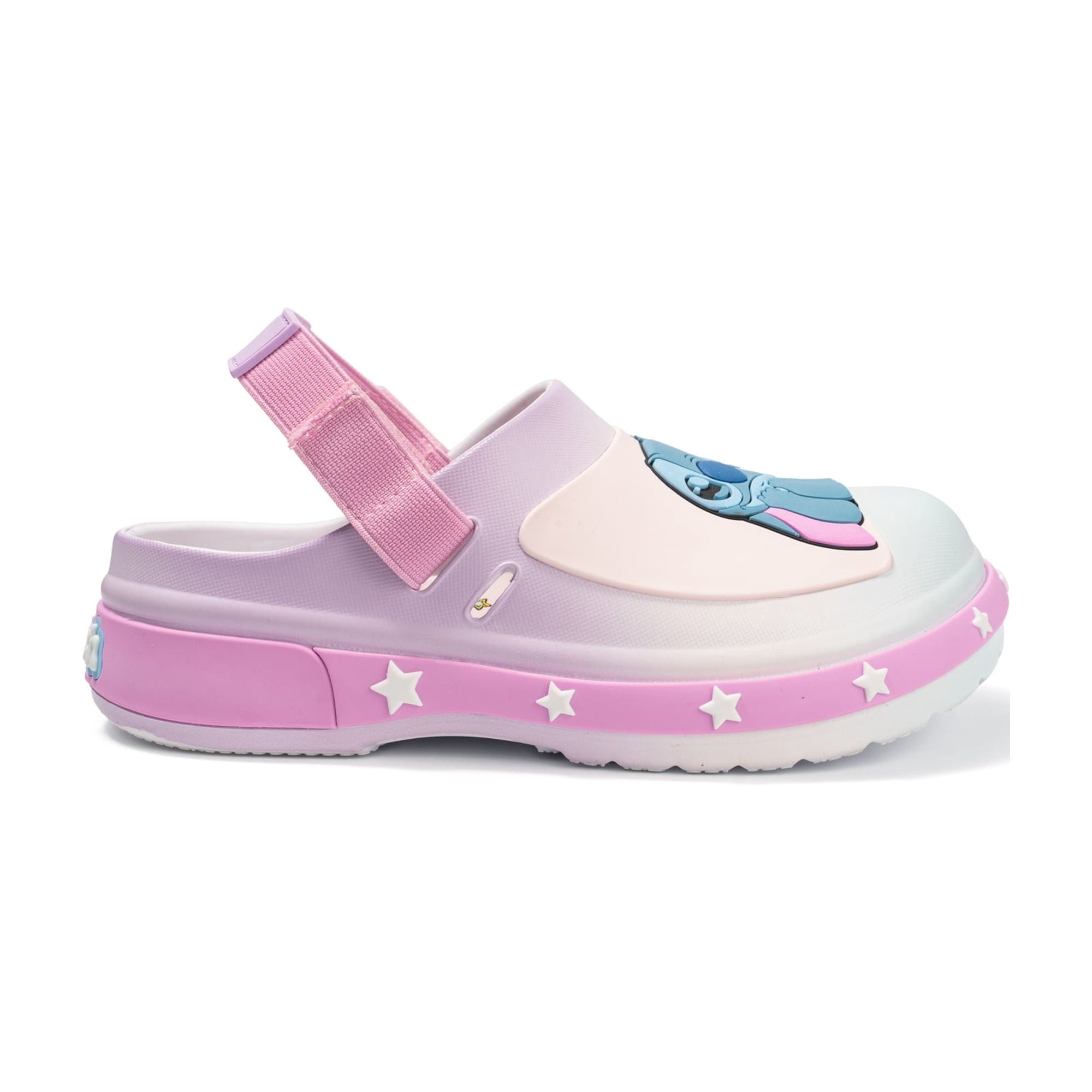 Stitch Toddler and Little Kid Adjustable Strap Clogs