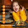 thumbnail image 2 of GWY Air Fryer Grill Plate for Ninja AF141, 8.5"×8.5", Black, 1 Pack, Dishwasher Safe, 2 of 7