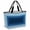 Blue, variant on 3D Optical Illusion Beach Bag for Women, Large Breathable Mesh Beach Tote Bag, Turquoise Geometric Modern Prints Sandproof Lightweight Travel Bags for Vacation Picnic Swimming Pool 15.7"x15.7"x9.1"