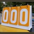 thumbnail image 4 of 3-Digits Plastic Table Top Scoreboard Flipper Waterproof For Basketball Football, 4 of 8