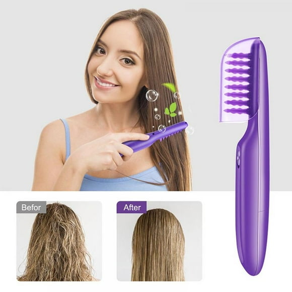 JANDEL Electric Detangling Brush, Auto Hair Detangler, Automatic Hair Detangler Brush Hair Straightener Brush Wet Or Dry Use for Adults Kids