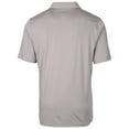 thumbnail image 3 of Men's Cutter & Buck Gray Western Kentucky Hilltoppers Forge Pencil Stripe Stretch Polo, 3 of 3